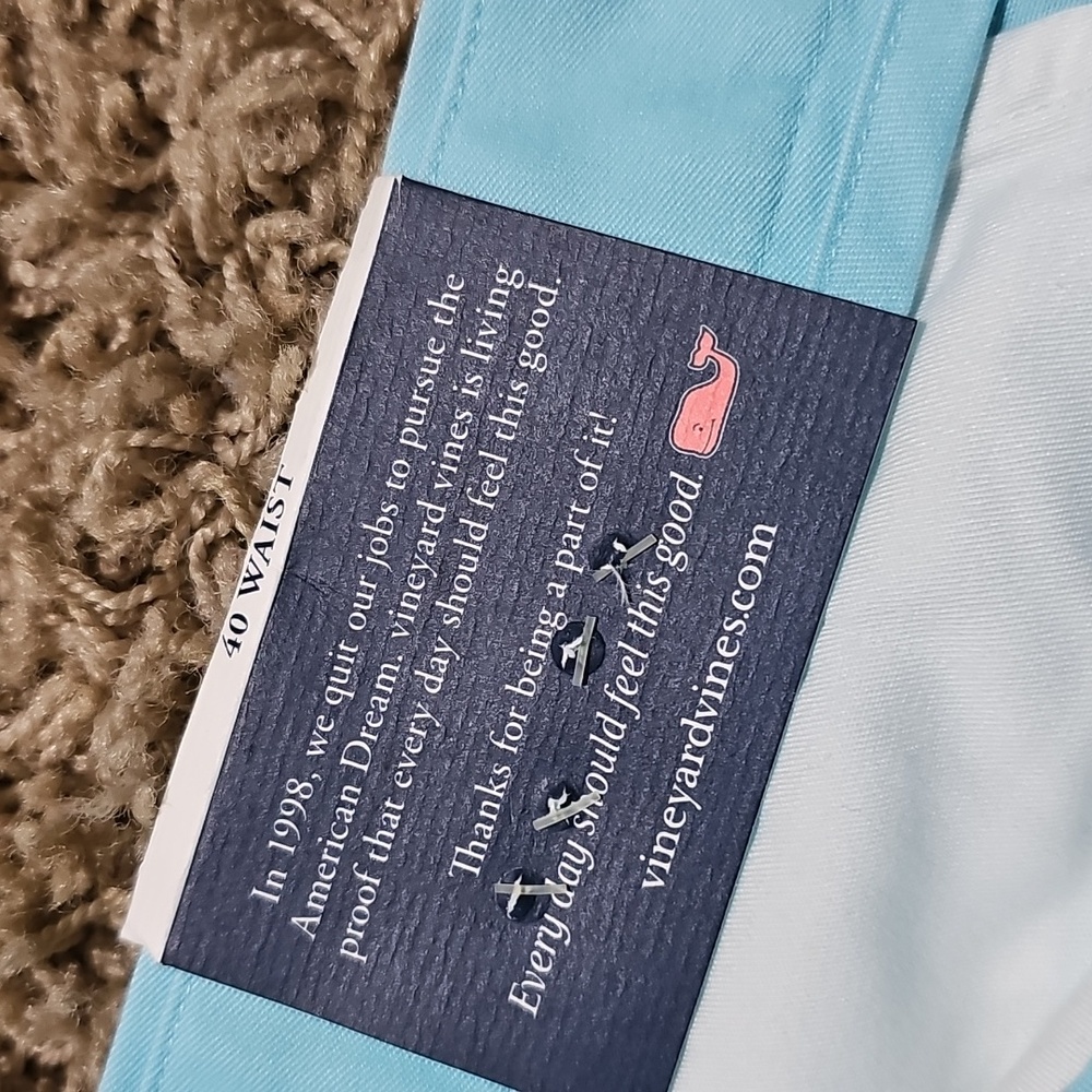 NWT Vineyard Vines Pool Side 7 Inch Lacrosse Embroidered Breaker Shorts Sz 40 - Picture 6 of 7